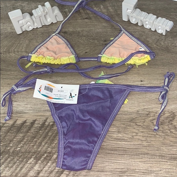 NWT Brazilian Bikini Set Size Small - Picture 5 of 5